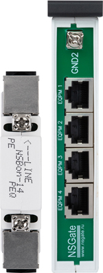 Защита от импульсного перенапряжения для портов Ethernet