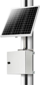 electrical enclosures and access Nodes NSBox solar powered